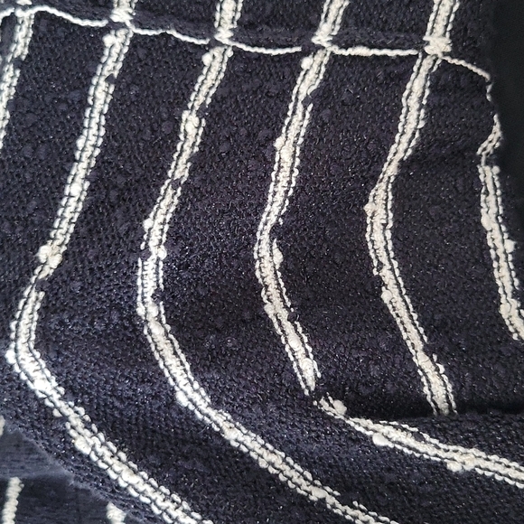 Alice + olivia monah stripe fit and flare Sweater Mini dress size S - Picture 9 of 9